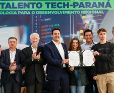 Governador Carlos Massa Ratinho Junior lança o projeto Talento Tech-PR.