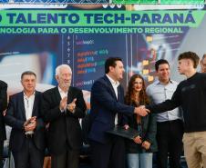 Governador Carlos Massa Ratinho Junior lança o projeto Talento Tech-PR.