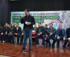 O governador em exercício Darci Piana participa neste sábado (29) do anúncio de novos investimentos do Governo do Estado em Quedas do Iguaçu.