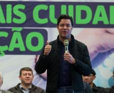 O governador em exercício Darci Piana participa neste sábado (29) do anúncio de novos investimentos do Governo do Estado em Quedas do Iguaçu.