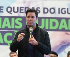 O governador em exercício Darci Piana participa neste sábado (29) do anúncio de novos investimentos do Governo do Estado em Quedas do Iguaçu.