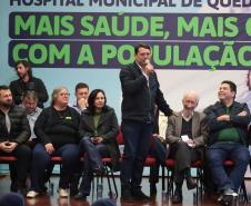 O governador em exercício Darci Piana participa neste sábado (29) do anúncio de novos investimentos do Governo do Estado em Quedas do Iguaçu.