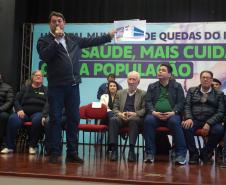 O governador em exercício Darci Piana participa neste sábado (29) do anúncio de novos investimentos do Governo do Estado em Quedas do Iguaçu.