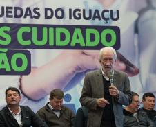 O governador em exercício Darci Piana participa neste sábado (29) do anúncio de novos investimentos do Governo do Estado em Quedas do Iguaçu.