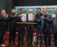 O governador em exercício Darci Piana participa neste sábado (29) do anúncio de novos investimentos do Governo do Estado em Quedas do Iguaçu.