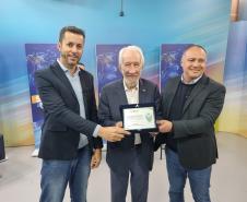 Piana destaca sucesso da 2ª divisão do Paranaense na TV Paraná Turismo em premiação