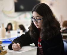 Centro Juvenil de Artes Plásticas (CJAP) - Último dia – Encerra nesta sexta (26) o período de inscrições para as oficinas gratuitas do Centro Juvenil de Artes Plásticas, voltadas para crianças e adolescentes de 8 a 17 anos, nos turnos da manhã e tarde