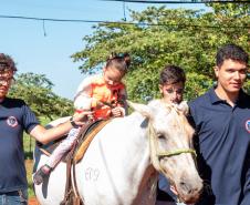 Criado há 9 anos, núcleo da UENP se destaca por terapia com cavalos