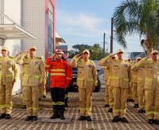Paraná envia bombeiros para ajudar no combate a incêndios no Pantanal