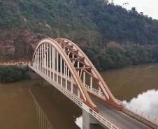 Cartão-postal: Ponte dos Arcos de União da Vitória é revitalizada pelo DER/PR.