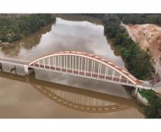 Cartão-postal: Ponte dos Arcos de União da Vitória é revitalizada pelo DER/PR.