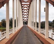 Cartão-postal: Ponte dos Arcos de União da Vitória é revitalizada pelo DER/PR.