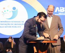O Governo do Estado, por meio da Secretaria da Inovação, Modernização e Transformação Digital (SEI), apresentou nesta terça-feira (13) novidades voltadas à inovação: a criação de um novo hub para Govtechs e um acordo de colaboração com a Agência Brasileira de Desenvolvimento Industrial (ABDI), do governo federal, que dará apoio técnico especializado para futuras contratações do Estado em Pesquisa e Desenvolvimento (P&D).