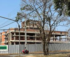 Ambulatório Médico de Especialidades (AME) Universitário de Ponta Grossa já atingiu 36% de execução da obra.