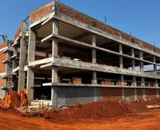 Ambulatório Médico de Especialidades (AME) Universitário de Ponta Grossa já atingiu 36% de execução da obra.