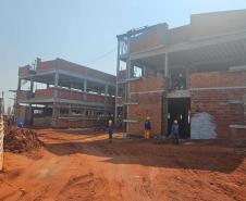Ambulatório Médico de Especialidades (AME) Universitário de Ponta Grossa já atingiu 36% de execução da obra.