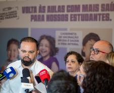 Governo reforça campanha de vacinação nas escolas do Paraná a partir de segunda-feira