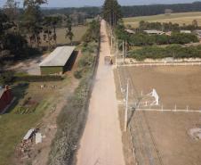 Estrada que liga São José dos Pinhais a Mandirituba