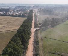 Estrada que liga São José dos Pinhais a Mandirituba