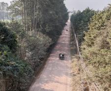 Estrada que liga São José dos Pinhais a Mandirituba