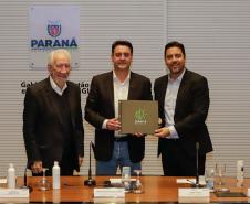 Curitiba, 12 de agosto de 2024 - Apresentação da Fábrica de Ideais pelo governador do Paraná, Carlos Massa Ratinho Jr., e a empresa Audi.
