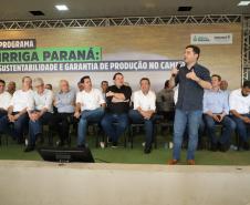 Governador lança programa de irrigação no campo com juros subsidiados pelo Estado