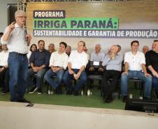 Governador lança programa de irrigação no campo com juros subsidiados pelo Estado