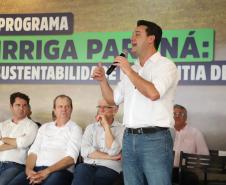 Governador lança programa de irrigação no campo com juros subsidiados pelo Estado