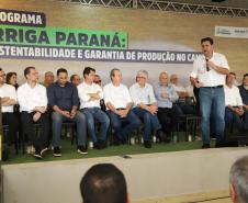 Governador lança programa de irrigação no campo com juros subsidiados pelo Estado