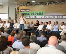Governador lança programa de irrigação no campo com juros subsidiados pelo Estado
