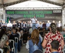 Ratinho Junior inaugura novo terminal metropolitano de São José dos Pinhais