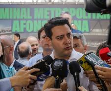 Ratinho Junior inaugura novo terminal metropolitano de São José dos Pinhais