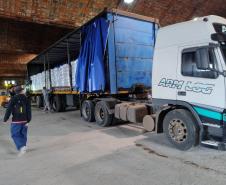 Materiais adquiridos por meio de doação do TCE para atender às vítimas do RS começam a ser entregues