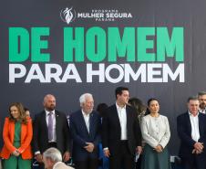 Governador lança projeto de conscientização masculina para combater violência contra a mulher