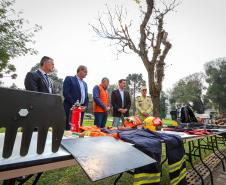 O governador Carlos Massa Ratinho Junior anunciou nesta terça-feira (10) investimento de R$ 21 milhões para ações de combate a incêndios florestais no Paraná.