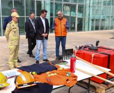 O governador Carlos Massa Ratinho Junior anunciou nesta terça-feira (10) investimento de R$ 21 milhões para ações de combate a incêndios florestais no Paraná.