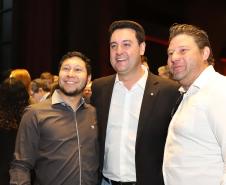 O governador Carlos Massa Ratinho Junior anuncia nesta quinta-feira (12) o repasse R$ 50 milhões para reforma, revitalização, adequação e modernização da estrutura do teatro, além da aquisição de novos equipamentos e instrumentos para Orquestra Sinfônica do Paraná