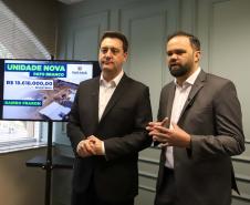 O governador Carlos Massa Ratinho Junior anunciou nesta terça-feira (17) que as obras de construção do novo colégio estadual de Pato Branco, na região Sudoeste, devem começar em breve.