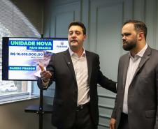 O governador Carlos Massa Ratinho Junior anunciou nesta terça-feira (17) que as obras de construção do novo colégio estadual de Pato Branco, na região Sudoeste, devem começar em breve.