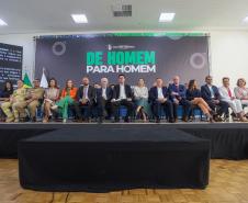 Governador lança projeto de conscientização masculina para combater violência contra a mulher
