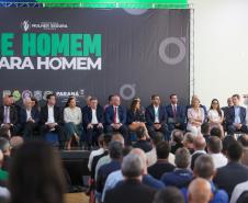 Governador lança projeto de conscientização masculina para combater violência contra a mulher