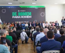Governador lança projeto de conscientização masculina para combater violência contra a mulher