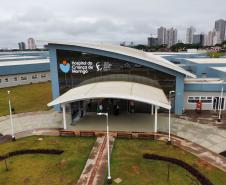 O governador Carlos Massa Ratinho Junior inaugurou nesta segunda-feira (16) o Hospital da Criança Irmã Maria Calista, de Maringá, no Noroeste do Estado.