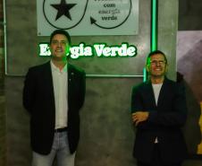 Ponta Grossa, 12 de setembro de 2024 - O governador Carlos Massa Ratinho Junior visita a fábrica da Heineken.