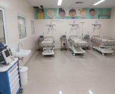 O governador Carlos Massa Ratinho Junior inaugurou nesta segunda-feira (16) o Hospital da Criança Irmã Maria Calista, de Maringá, no Noroeste do Estado.