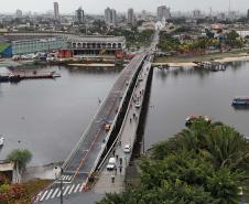 Governador inaugura ponte que liga Ilha dos Valadares ao centro de Paranaguá