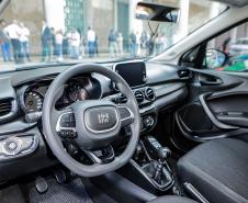 Curitiba, 23 de setembro de 2024 - O governador Carlos Massa Ratinho Junior realiza a entrega de veículos destinados ao serviço de transporte de órgãos.