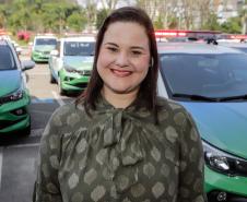 Curitiba, 23 de setembro de 2024 - O governador Carlos Massa Ratinho Junior realiza a entrega de veículos destinados ao serviço de transporte de órgãos.