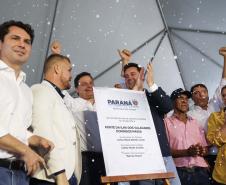 Governador inaugura ponte que liga Ilha dos Valadares ao centro de Paranaguá