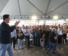 Governador inaugura ponte que liga Ilha dos Valadares ao centro de Paranaguá